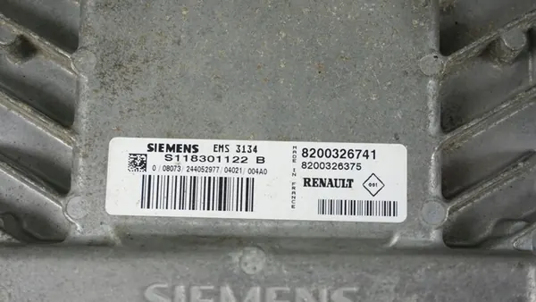 RENAULT CLIO Motorstyrning 1.4 16V OEM 8200326741 image 3