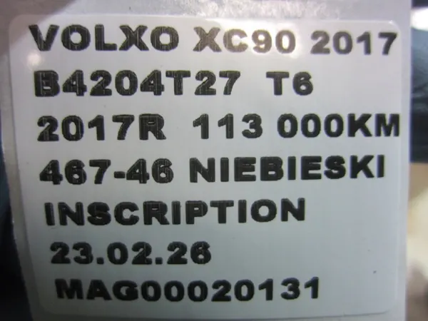 Volvo XC90 Oikea Kattojalka Kromi OEM 31349911 image 8