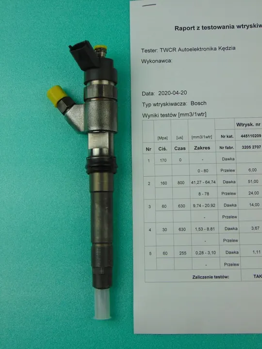 Injektor FIAT DUCATO IVECO DAILY 2.3 0445120011 image 3