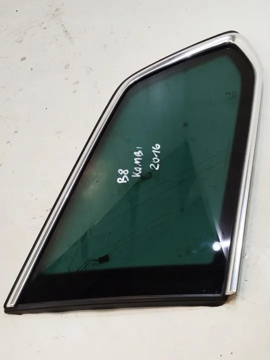Vidro traseiro esquerdo Audi OEM 3G9845297CH VW Passat B8 image 2