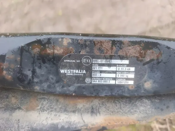 OEM 3AA803880E Engate Rebatível para VW Passat B7 Sedã image 8