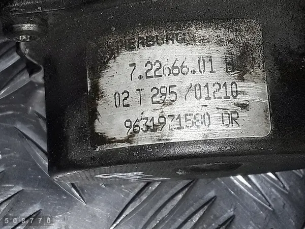 Bromsvakuumpump Peugeot 807 2005 2200 HDi 9631971580 image 6