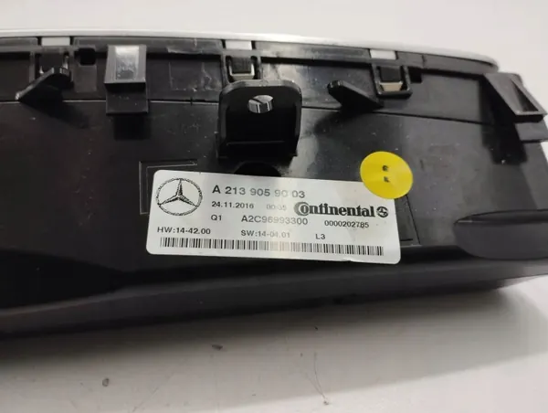 Panneau climatisation Mercedes-Benz A2139059003 - Occasion image 6