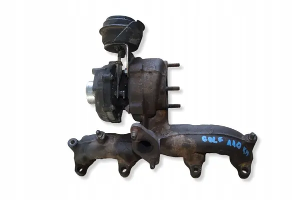 Begagnad Volkswagen OE 038253019C turbokompressor image 2