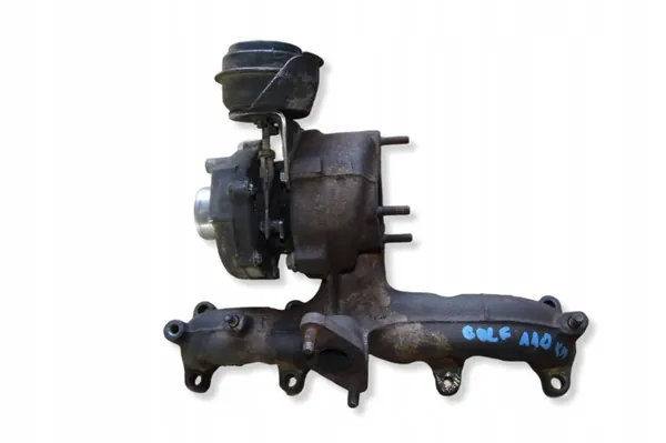 Begagnad Volkswagen OE 038253019C turbokompressor image 8