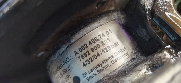 SERVOSTYRNINGSPUMP MERCEDES C KLAS W203 2.2 CDI A6112300115 image 7