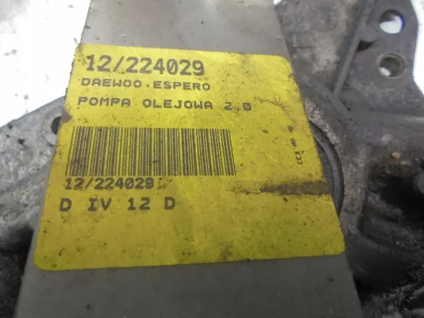 Oljepump Chevrolet Tacuma 2.0 16V image 4