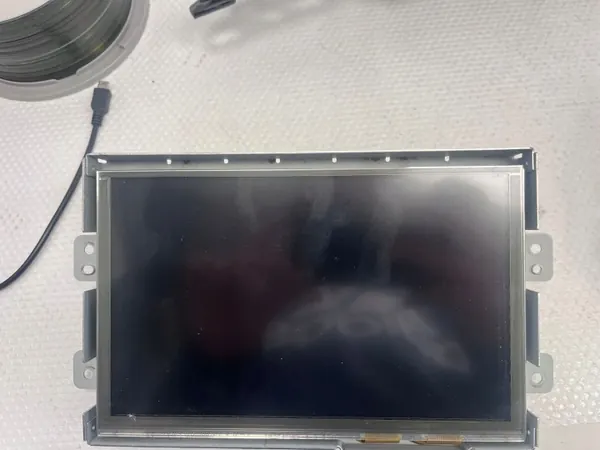 Jaguar XF X260 Display OEM FK72-19C299-AA 8" gebruikt image 4