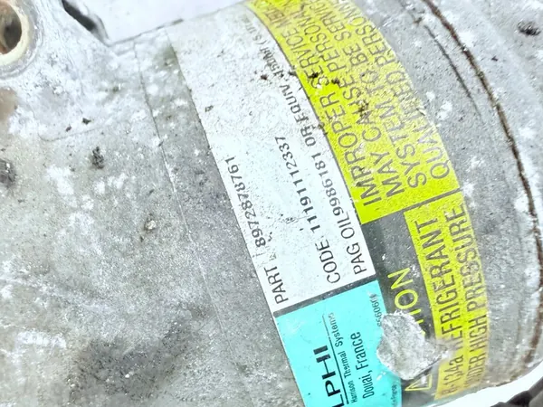 Compressore AC Honda Civic VII 1.7 CDTI OEM 8972878761 image 2