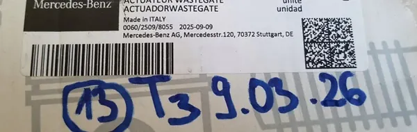 Actuador Turbo OEM A0009063014 - Mercedes Usado image 4