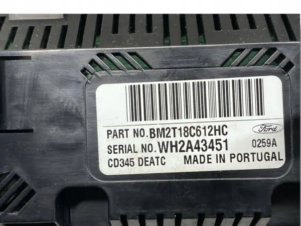 Ford Mondeo MK4 radiogram med klimatpaneler OEM BM2T18C612HC image 5