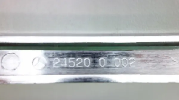 Mercedes-jäähdyttäjän kromilista OEM 245200002 image 5