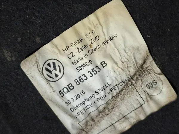 Volkswagen Tiguan II 2016 Écran thermique 5QB863353B image 9