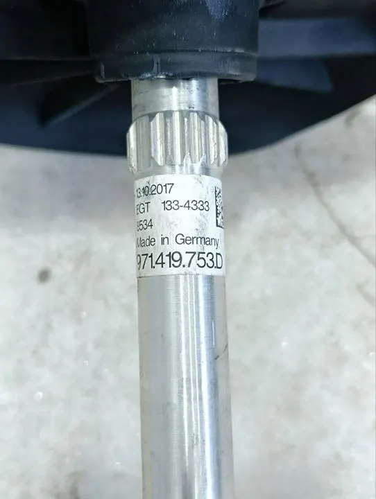 Porsche Panamera stuurkolomkoppeling OEM 971419753D image 9