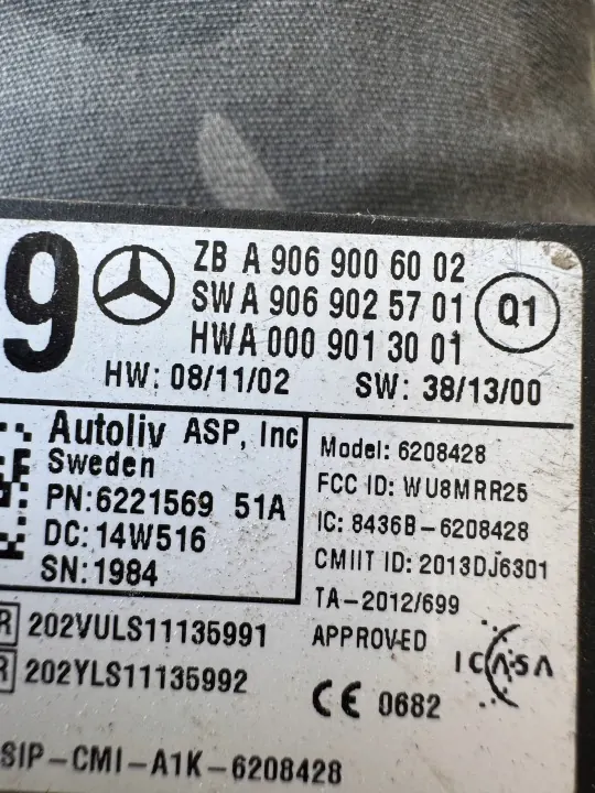 Sensor Radar Mercedes Distronic OEM A9069006002 image 5