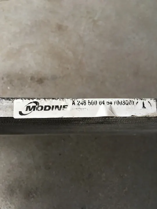 MERCEDES BENZ A KLASA W117 B KLASA W246 ILMASTOINTIKONDENSOINTI A2465000454 image 4