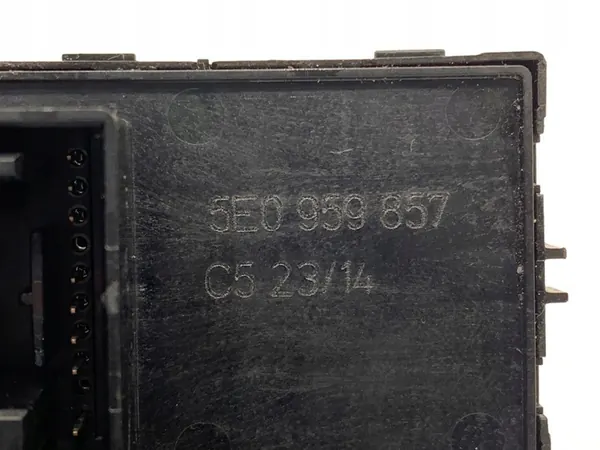 Fensterheber-Schalter SKODA OCTAVIA III 5E0959857 Combi image 4