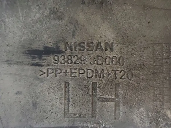 Copertura passaruota posteriore sinistra Nissan Qashqai 93829JD000 image 7