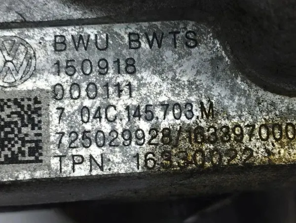 Turbocompressor OEM 04C145703M para VW Golf VII 1.0L image 9