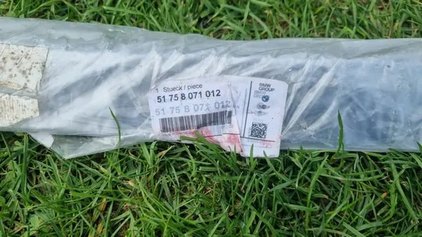 Guarnizione paraurti anteriore BMW G30 G31 M-Paket OEM image 2