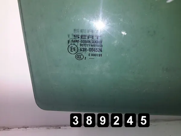 Seat Leon Türscheibe OEM 43R004524 AS3 - Gebraucht image 3