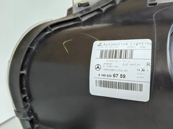 Rechter koplamp Mercedes ML W166 11- A1668206759 image 8