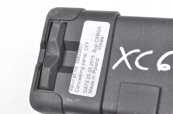 VOLVO XC60 I Rear Cargo Cover 39823857 image 6