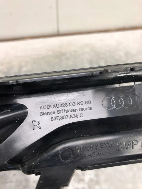 OEM 83F807834C Takapuskurin Oikea Lista Audi RS Q3 image 6