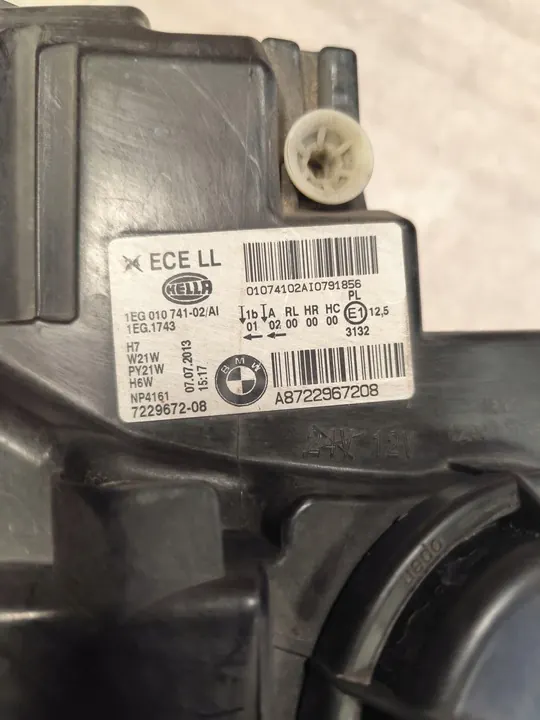 Farol Direito BMW 1 F20 F21 2011-2015 image 7