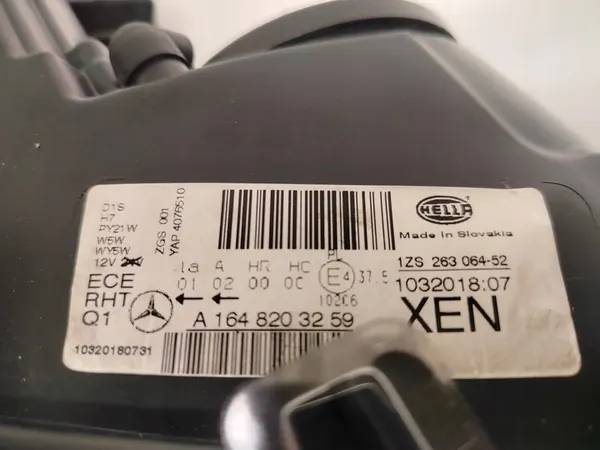 Mercedes ML W164 Lift Xenon Draailamp Links Rechts image 9