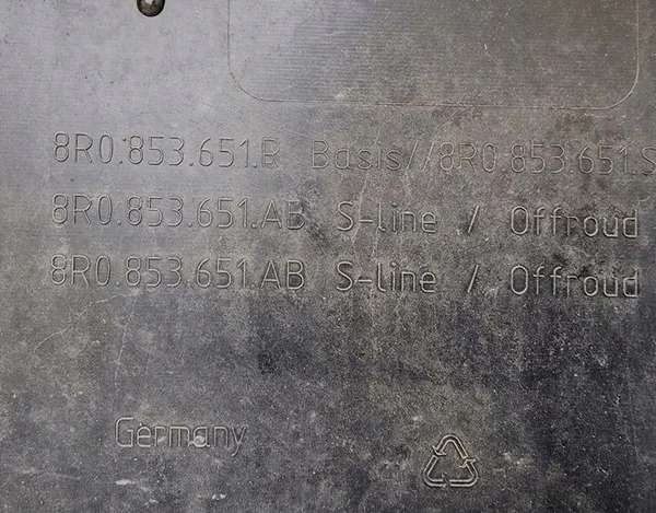 AUDI Q5 S-Line Grill Front 2012-2016 OEM 8R0853651R image 3