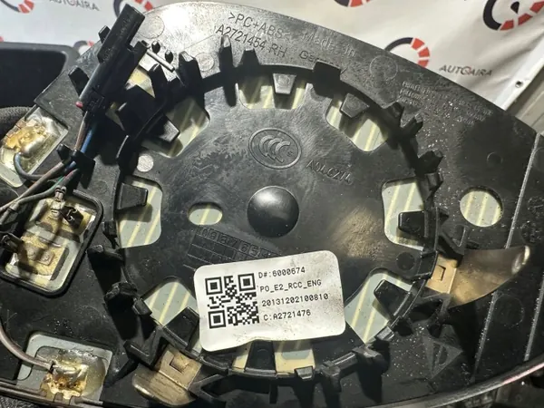 Insert Miroir Portière Porsche Cayenne OEM A2721454 image 3