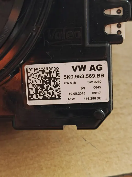 Airbag-tape OEM 5K0953569BB voor Volkswagen Caddy image 2