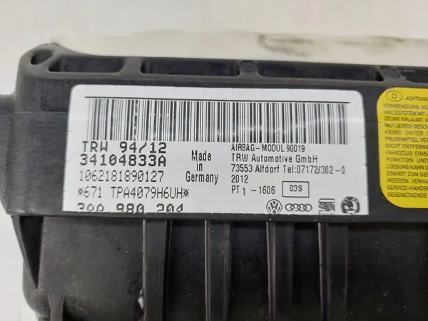 Airbag Pasajero 3AA880204 para VW Passat B7 image 6