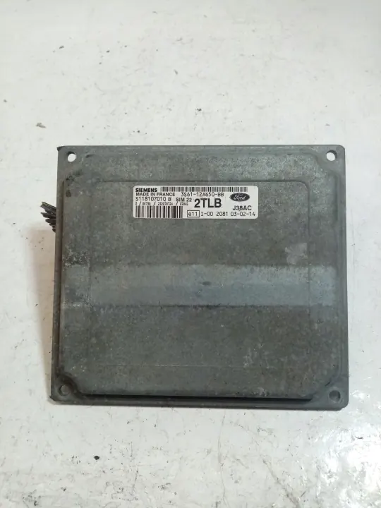 Computadora Motor OEM 3S61-12A650-BB para Ford Fiesta MK6 image 2