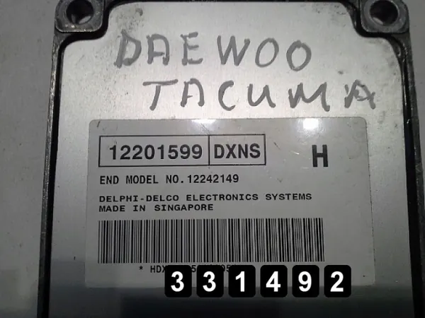 ECU Daewoo Tacuma OEM AM-331492 Usado image 3