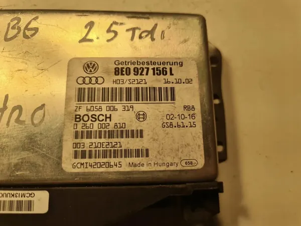 Audi OE 8E0927156L Unidade Controle Caixa Usada image 3