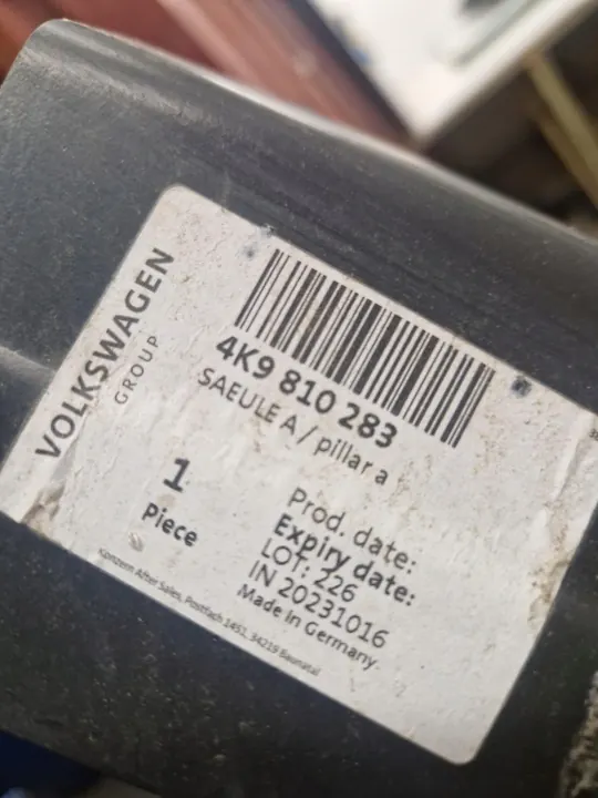 OEM 4K9810283 Cobertura Pilar A Esquerdo Audi A6/S6 C8 image 7