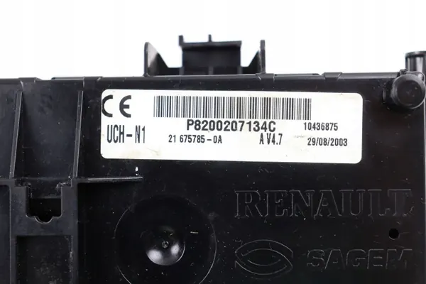 Module BSI Renault Clio II OEM P8200207134C image 4