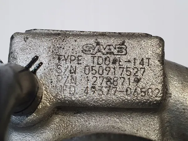 Turboalimentador Saab 93 9-3 II 2.0 T TD04L-14T image 2