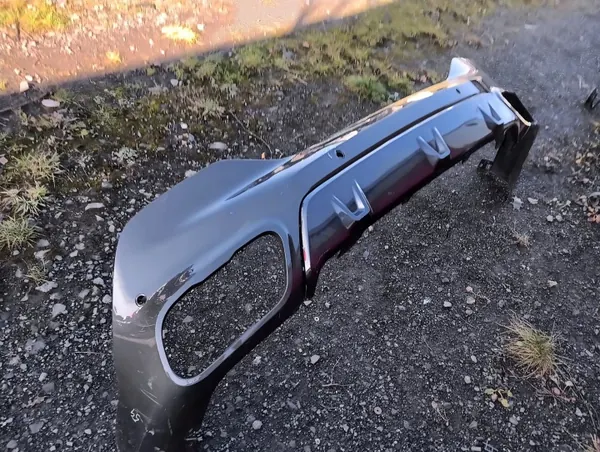 Spoiler Diffuseur Arrière BMW X5 X6 G06 OEM 8069966 image 2