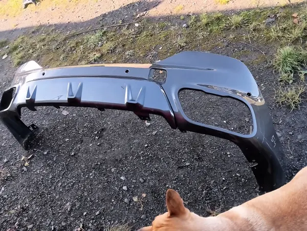 Spoiler Diffuseur Arrière BMW X5 X6 G06 OEM 8069966 image 3