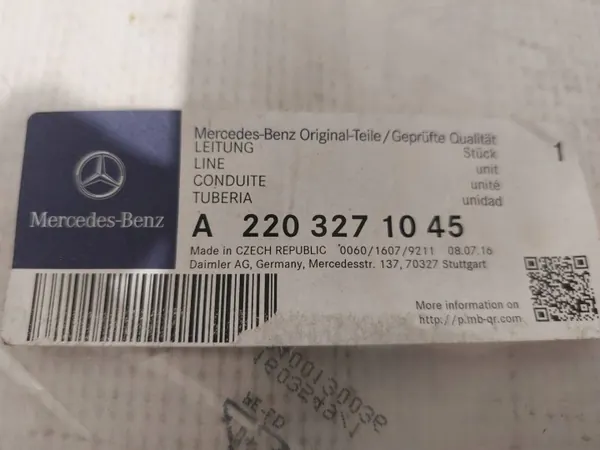 Mercedes Airmatic-johto OEM A2203271045 Oikea Etu image 3