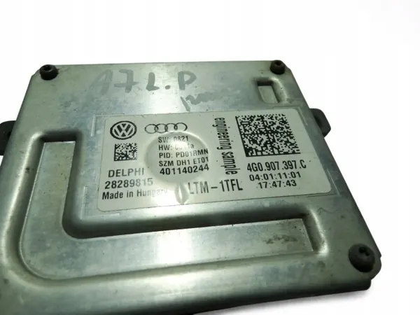 Audi A7 Sportback ajovalomoduuli OEM 4G0907397C image 3