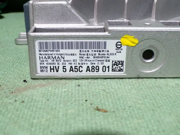 OEM 5A5CA89 Audio-Verstärker & Lautsprecher für BMW image 5