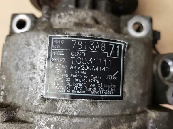 Compressore Aria Condizionata Mitsubishi Outlander III 7813A871 image 2