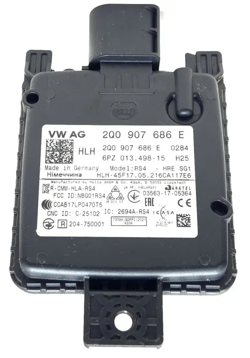 Körfältsassistent radar OEM 2Q0907686E för Audi VW image 8