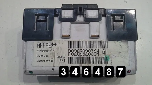 Écran d'affichage Renault Megane Scenic OEM AM-346487 image 2