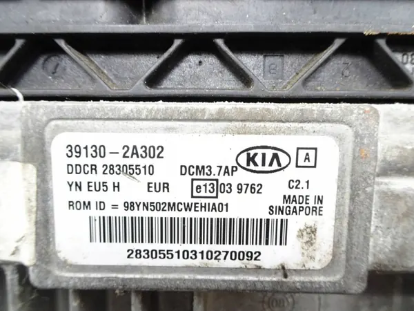 Kia Motorstyrenhet OEM 39130-2A302 image 4