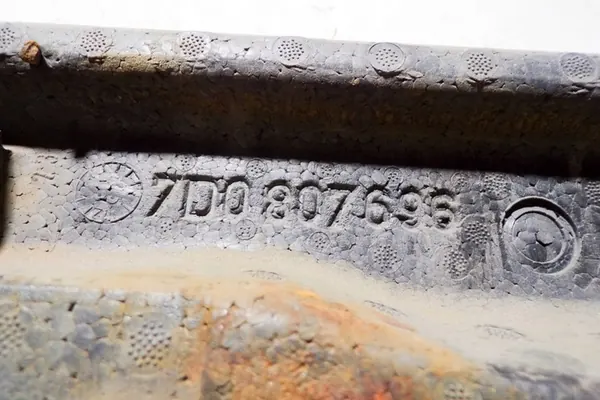 Takapuskuriabsorber VW TRANSPORTER IV 7D0807696 image 2